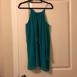 Teal dress